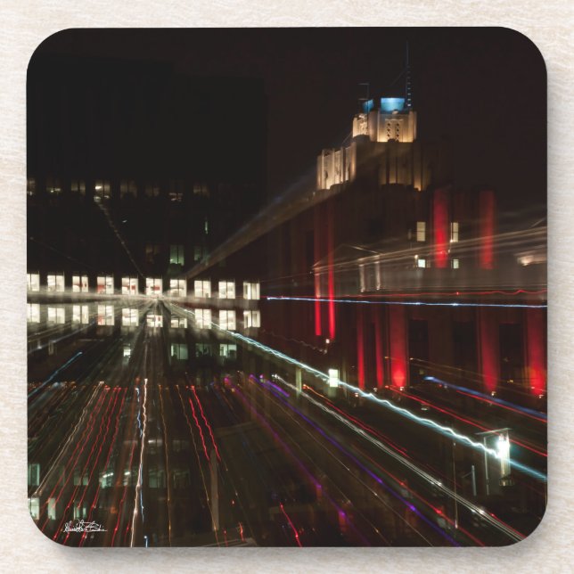 photo abstraite, building coaster (Front)