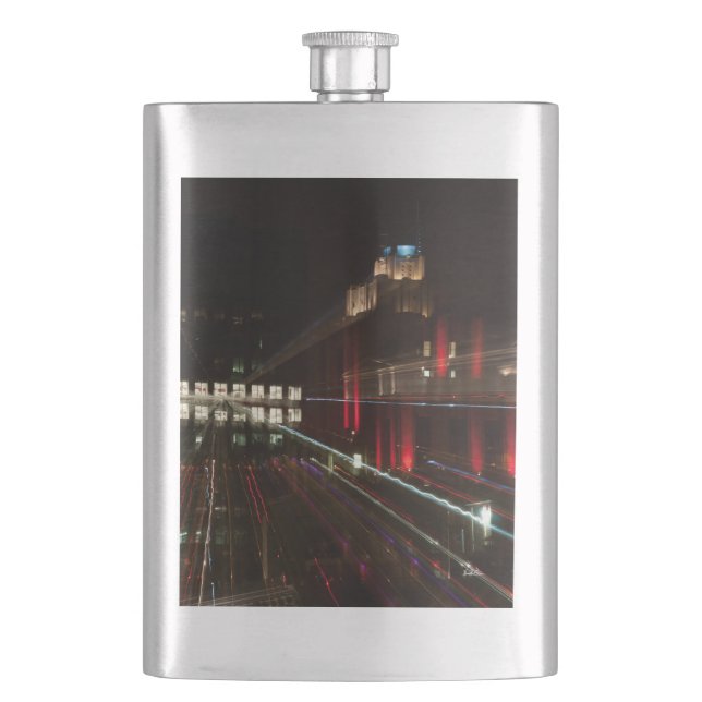 photo abstraite, building hip flask (Front)