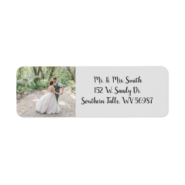 Photo Address Label (Front)