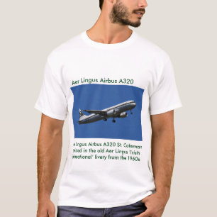 Photo Aer Lingus Airbus A320 pour t-shirt homme