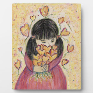 Photo Affiche d'art plaque de coeurs d'amour rassemblés