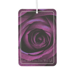 Photo Air Freshener with Text  - HAMbyWG