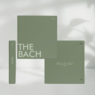 Photo Album Binder | Bach Weekend | Dark Sage