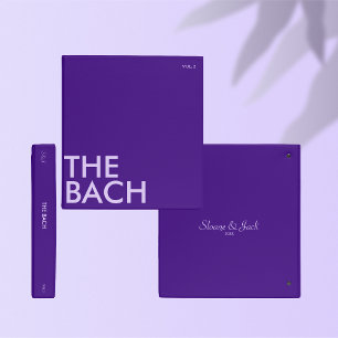 Photo Album Binder   Bach Weekend   Dark Violet