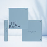 Photo Album Binder | Bach Weekend | Light Blue<br><div class="desc">This modern colour block photo album binder is perfect for all you soon-to-be newlyweds 🥂 All text is 100% customizable, just click the personalize button. If you wish to remove any of the text fields, just leave them blank during personalization! Make sure to pair or mix & match with the...</div>