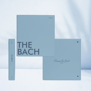 Photo Album Binder   Bach Weekend   Light Blue