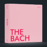 Photo Album Binder | Bach Weekend | Light Pink<br><div class="desc">This modern colour block photo album binder is perfect for all you soon-to-be newlyweds 🥂 All text is 100% customizable, just click the personalize button. If you wish to remove any of the text fields, just leave them blank during personalization! Make sure to pair or mix & match with the...</div>