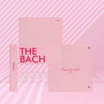 Photo Album Binder | Bach Weekend | Light Pink<br><div class="desc">This modern colour block photo album binder is perfect for all you soon-to-be newlyweds 🥂 All text is 100% customizable, just click the personalize button. If you wish to remove any of the text fields, just leave them blank during personalization! Make sure to pair or mix & match with the...</div>