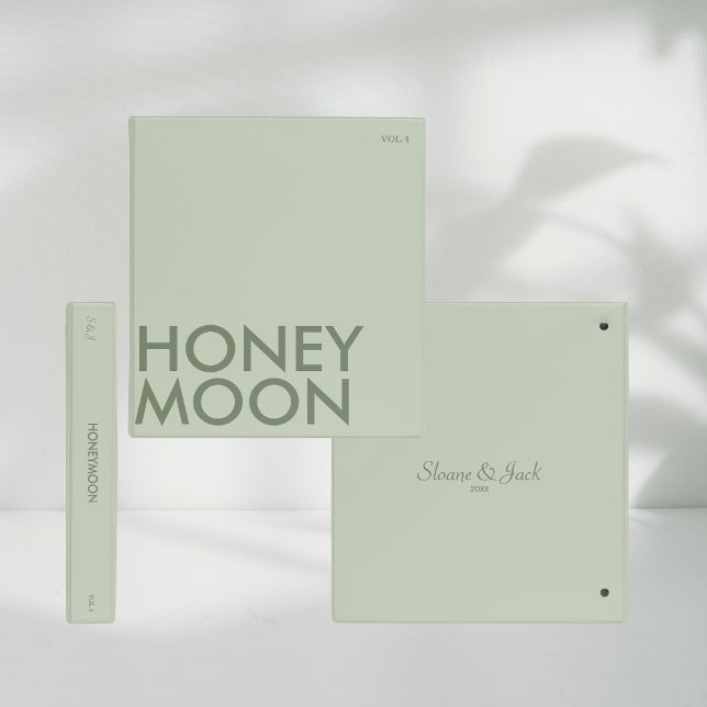 Photo Album Binder | Honeymoon | Light Sage (Creator Uploaded)