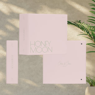 Photo Album Binder The Honeymoon Blush Pink