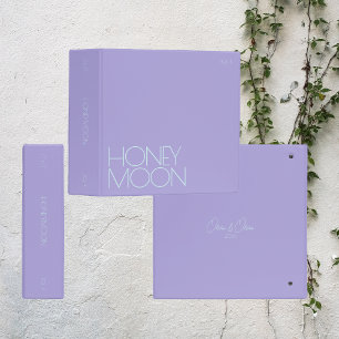 Photo Album Binder The Honeymoon Lavender