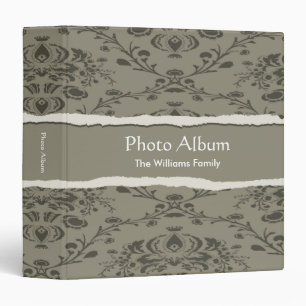 Photo Album Elegant Torn Pattern Binder