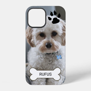 Photo And Name Custom Made Personalized Dog iPhone 12 Case