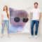 Photo And Name Fleece Blanket Soft And Cozy Gift