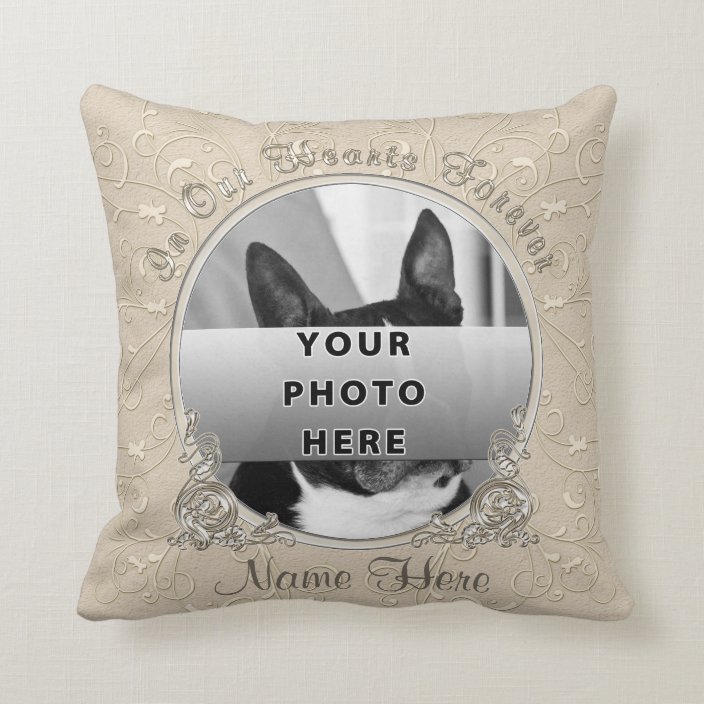 Photo and Personalized Dog Sympathy Gift Ideas Throw