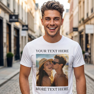 Photo and Text T-Shirt