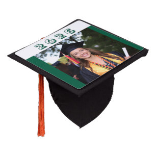 Photo and Year Graduation Cap Topper