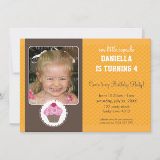 PHOTO ANNIVERSAIRE INVITATIONS :: cupcake 4L
