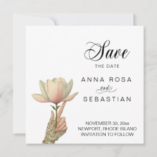 *~* Photo AR6 10  Elegant Vintage Save the date Invitation
