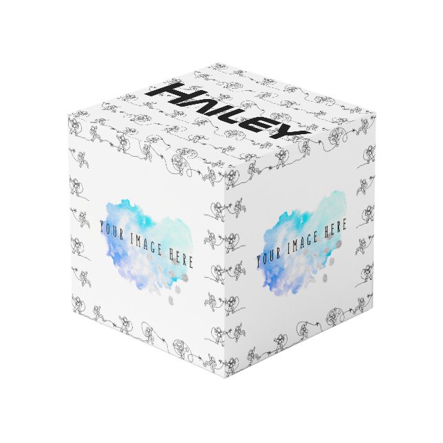 Photo Astronaut Cube (Angle devant)