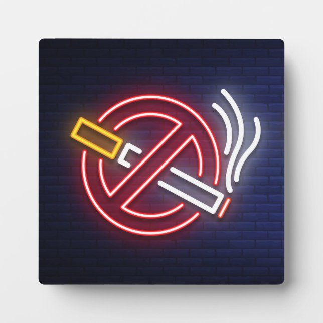 PHOTO AUCUNE PLAQUE FUMEURS (Devant)