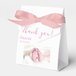 Photo Baby shower Party Favor Box