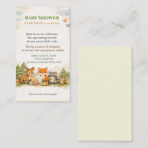 Photo Backdrop Family Gathering Keepsake Elegant Enclosure Card