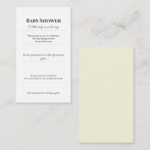 Photo Backdrop Family Gathering Keepsake Elegant Enclosure Card