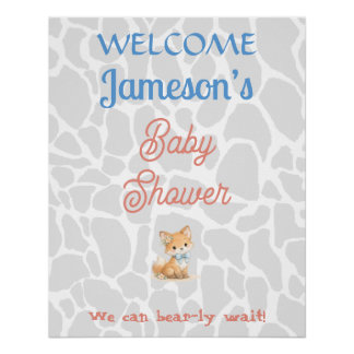 Photo Backdrop Family Gathering Keepsake | Elegant Poster