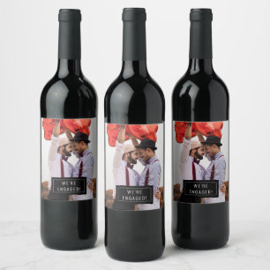 Photo Badge   Announcement   Wine Label