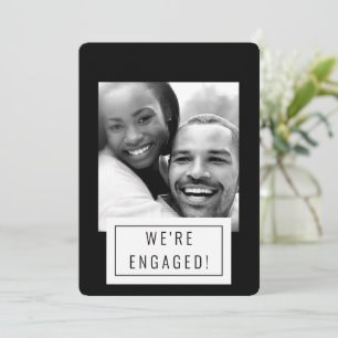 Photo Badge   Engagement Annoucement    Card   B