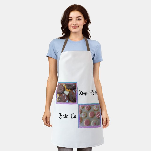 Photo Baking Saying Apron (Worn)