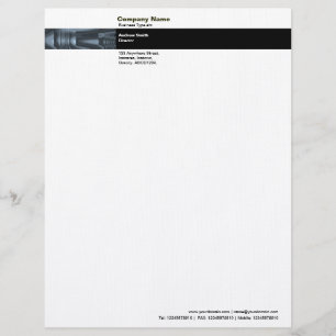 Photo Band - Abstract Glass Letterhead