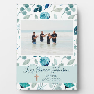 Photo Baptême chrétien de la fille Plaque commémorative 