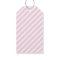 Photo Baptism Favour Gift Tag | Pink