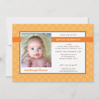 PHOTO BAPTISM INVITE :: glory 7L