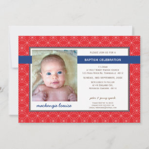 PHOTO BAPTISM INVITE :: glory 9L