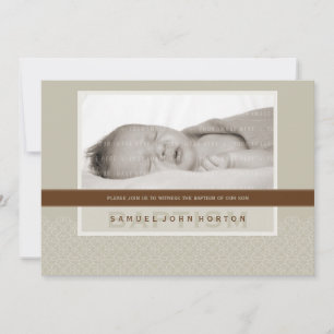 PHOTO BAPTISM INVITE :: sweetly said 1L