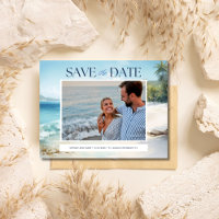 Photo Beach Wedding Budget Save the Date