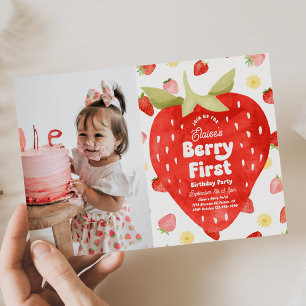 Photo Berry Invitations d'anniversaire