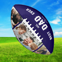 Photo Best Dad Ever Blue Personalize