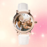 Photo best friends BFF Watch<br><div class="desc">Add your favourite photo of your best friends.  Black numbers.  Text: BFF  A great keepsake or birthday,  Christmas gift for your friends.</div>