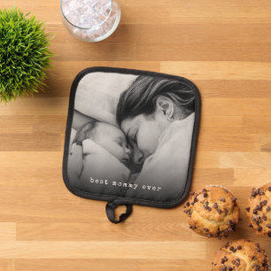 Photo Best Mommy Ever    Pot Holder