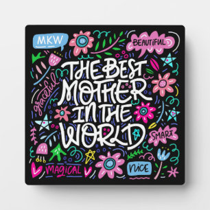 Photo BEST MOTHER Plaque