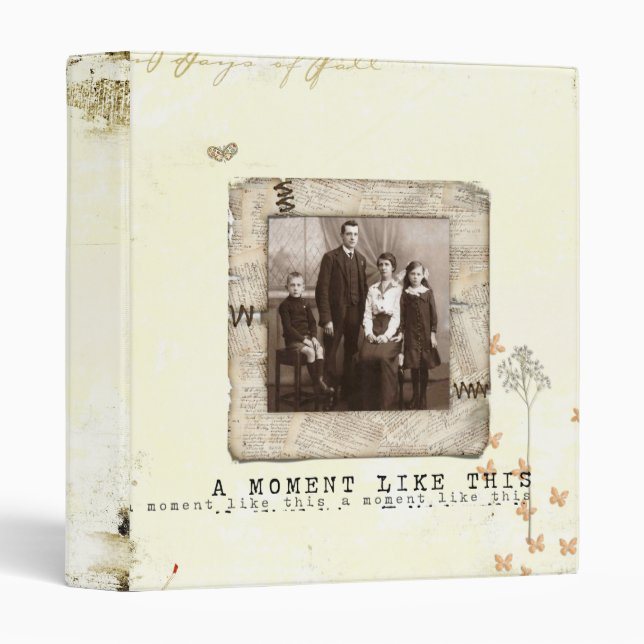 photo Binder Scrapbook (Front/Spine)