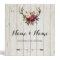 Photo Binder Wedding Scrapbook Antlers Rustic