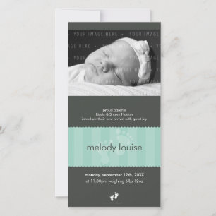 PHOTO BIRTH ANNOUNCEMENT :: happy feet 2P