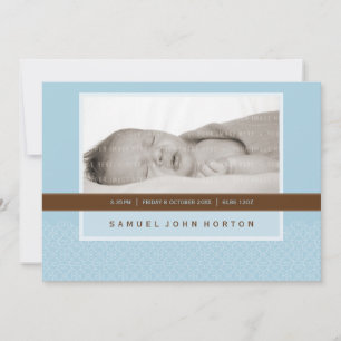 PHOTO BIRTH ANNOUNCEMENT :: sweetly said 4L