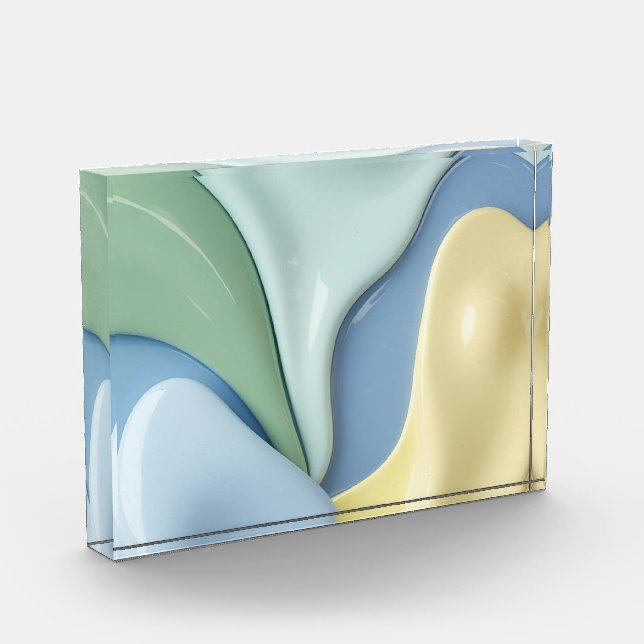 Photo block (horizontal) in stylish graphic (Left)