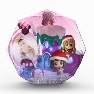 Photo Block to Customize with Dolls